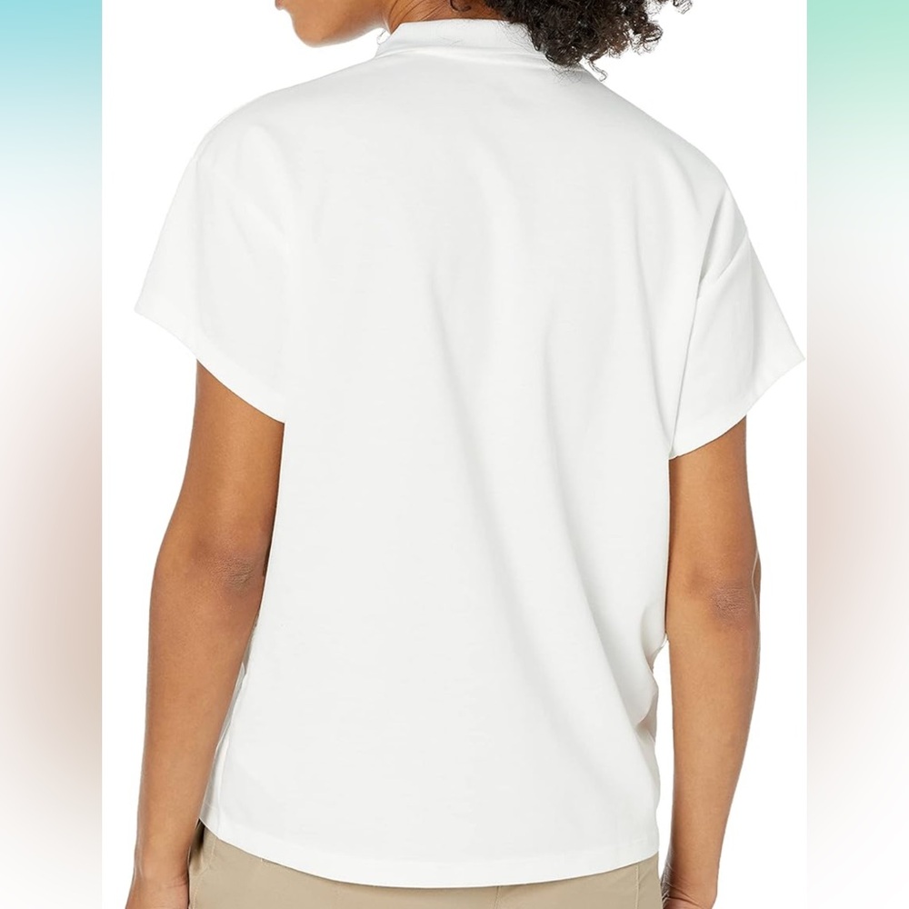 adidas White Golf Polo Shirt - Picture 2 of 6
